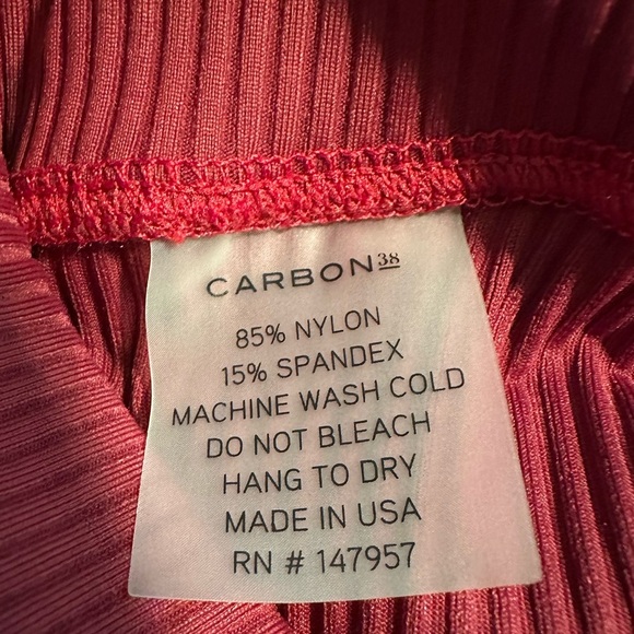 Carbon 38 Leggings Burgundy “Merlot” Medium - Picture 10 of 10